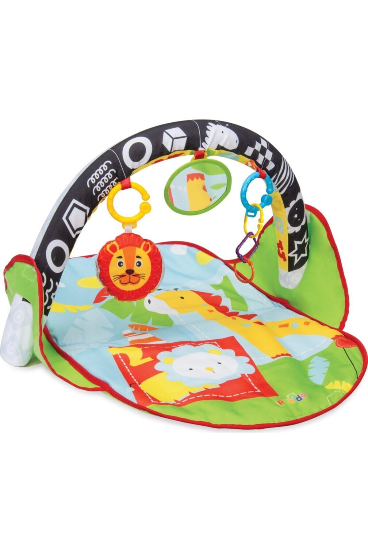 teknotrust Yeşil Eğlenceli Hayvanlar Jimnastik Oyun Matı Çocuklar İçin fotoğrafı 2 (önizleme)