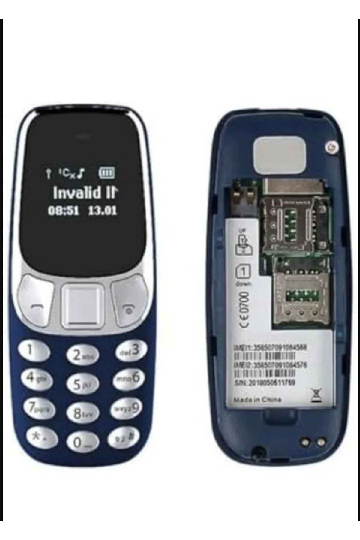 Hope-Smallest Mobile Phone Dual Sim Support With Bluetooth Dialer 4