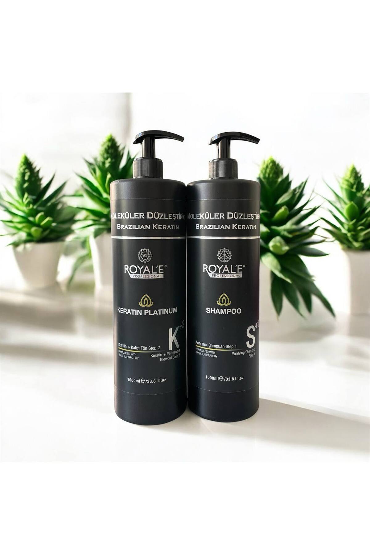 royale professional KERATİN MOLEKÜLER DÜZLEŞTİRİCİ SET - BRAZILIAN