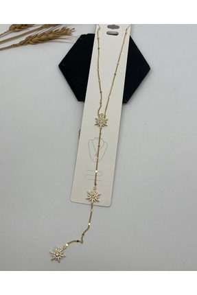 LUXURY çelik Y kolye