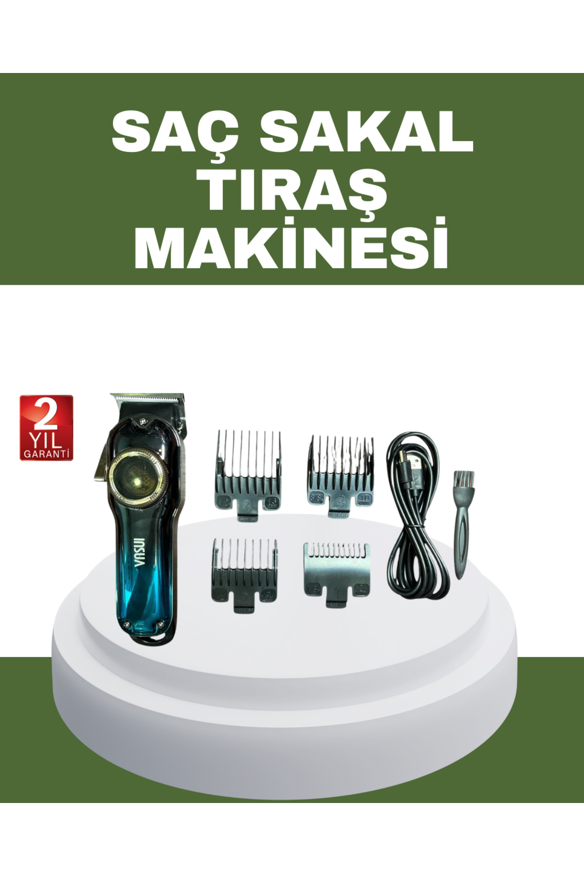 Trendlia Powerful Motorized Stainless Steel Blade Hair Clipper