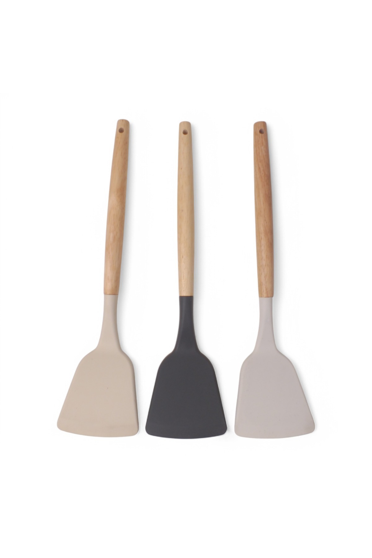 Balsa Grup Balsa MRK model Bambu Saplı Silikon Geniş Spatula