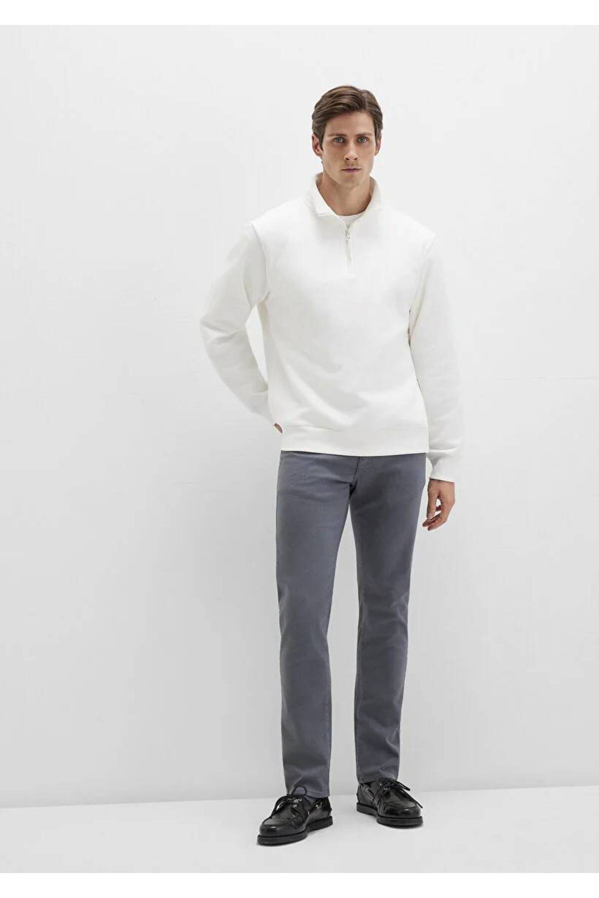 شلوار کتان مردانه جیک استورمی مدل M0042290683 Mavi