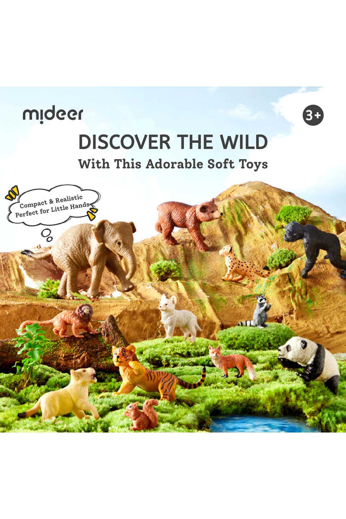 مجموعه حیوانات سفاری – ۱۲ عددی