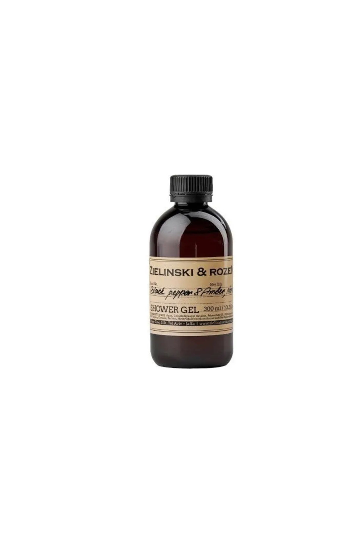 Zielinski & Rozen Black Pepper Amber Neroli 300 ml Shower Gel