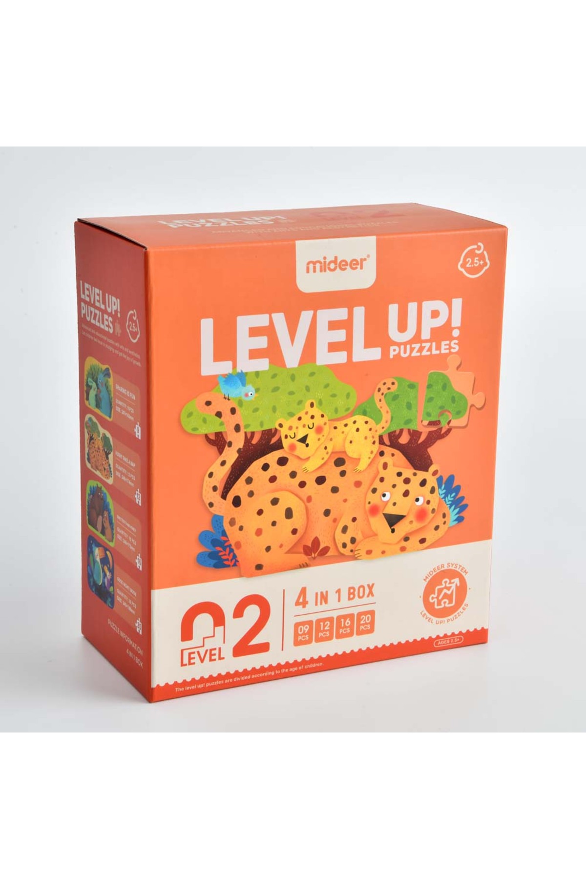 پازل‌های سطح بالا - حیوانات (۴ در ۱) سطح ۲