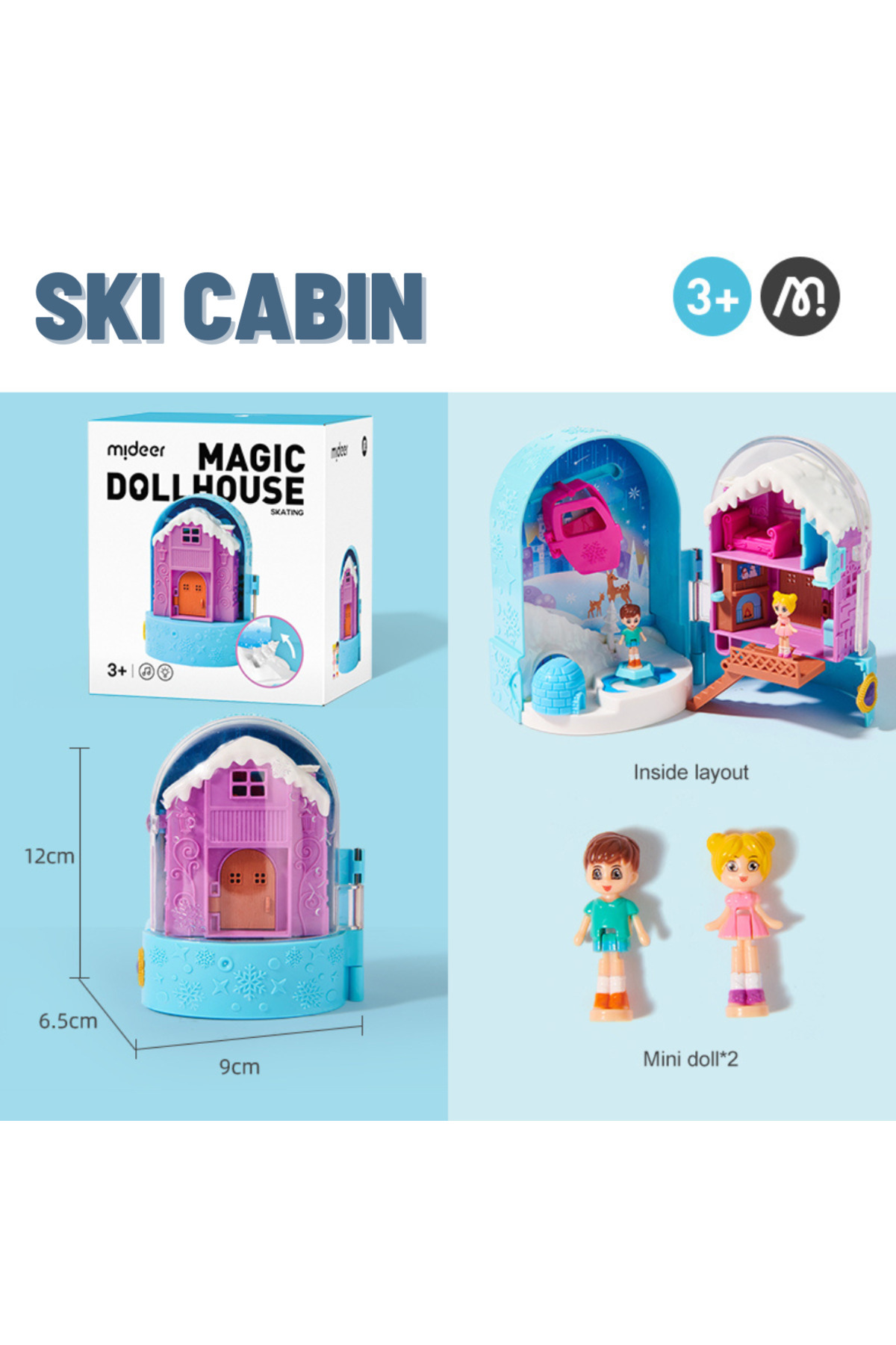 خانه عروسک جادویی - کلبه اسکی