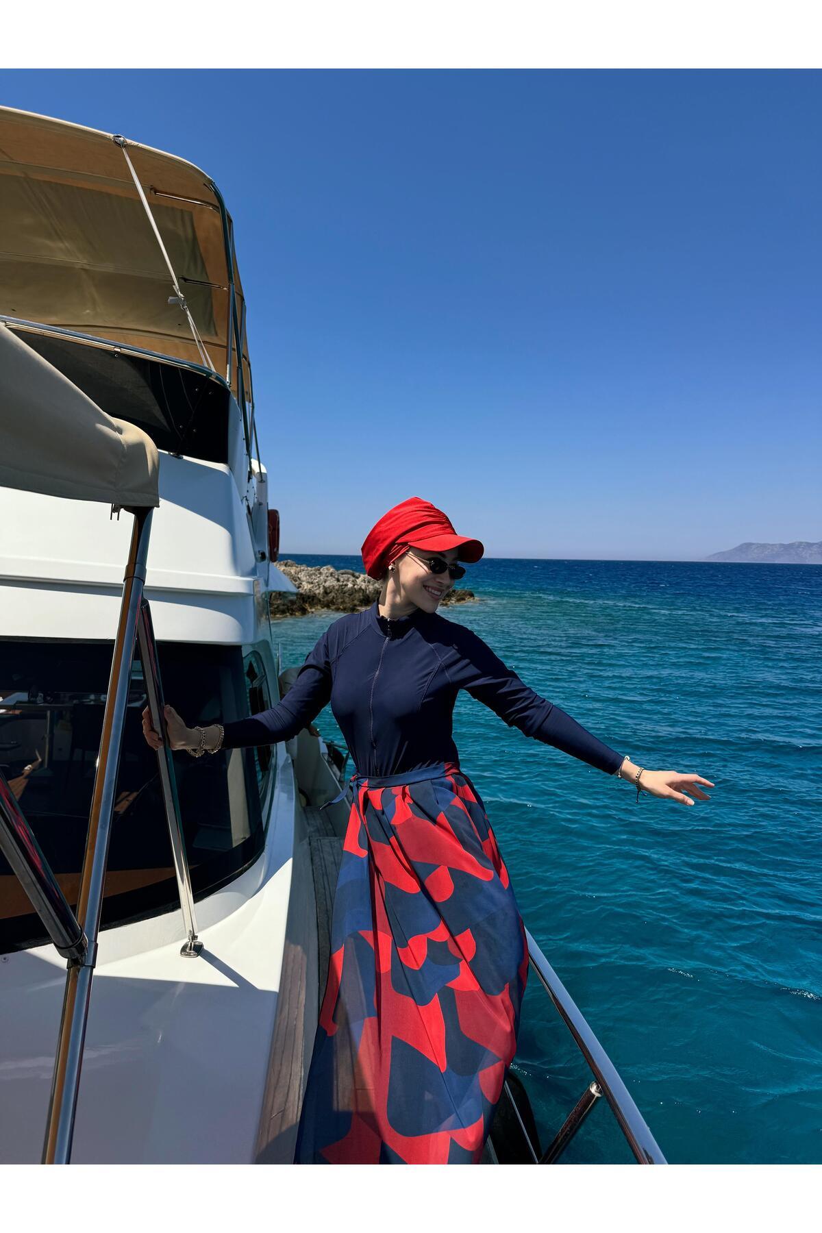 NS TASARIM MAYO Batik Desen Etek Pareo