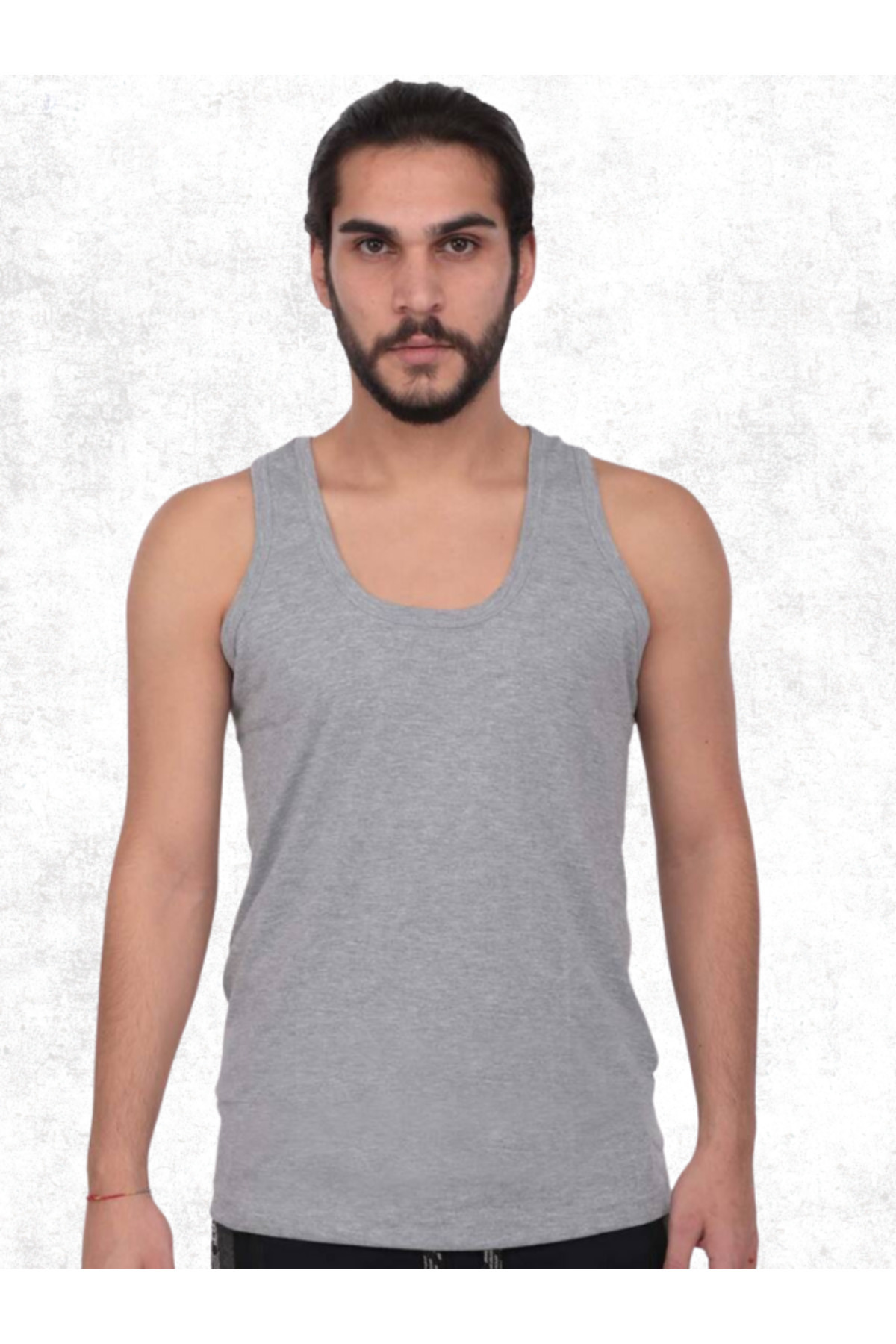 Tutku ERKEK 6'LI %100 PAMUK RİBANA ATLET
