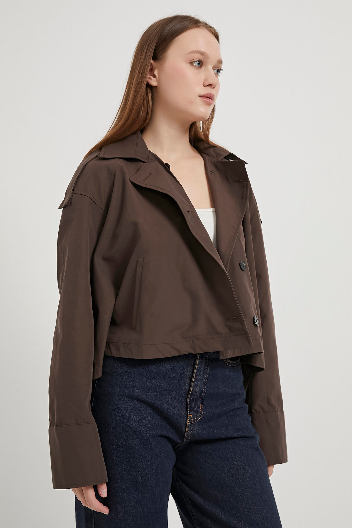 آرما لایف کت بلند زنانه کوتاه ARMALIFE 7534