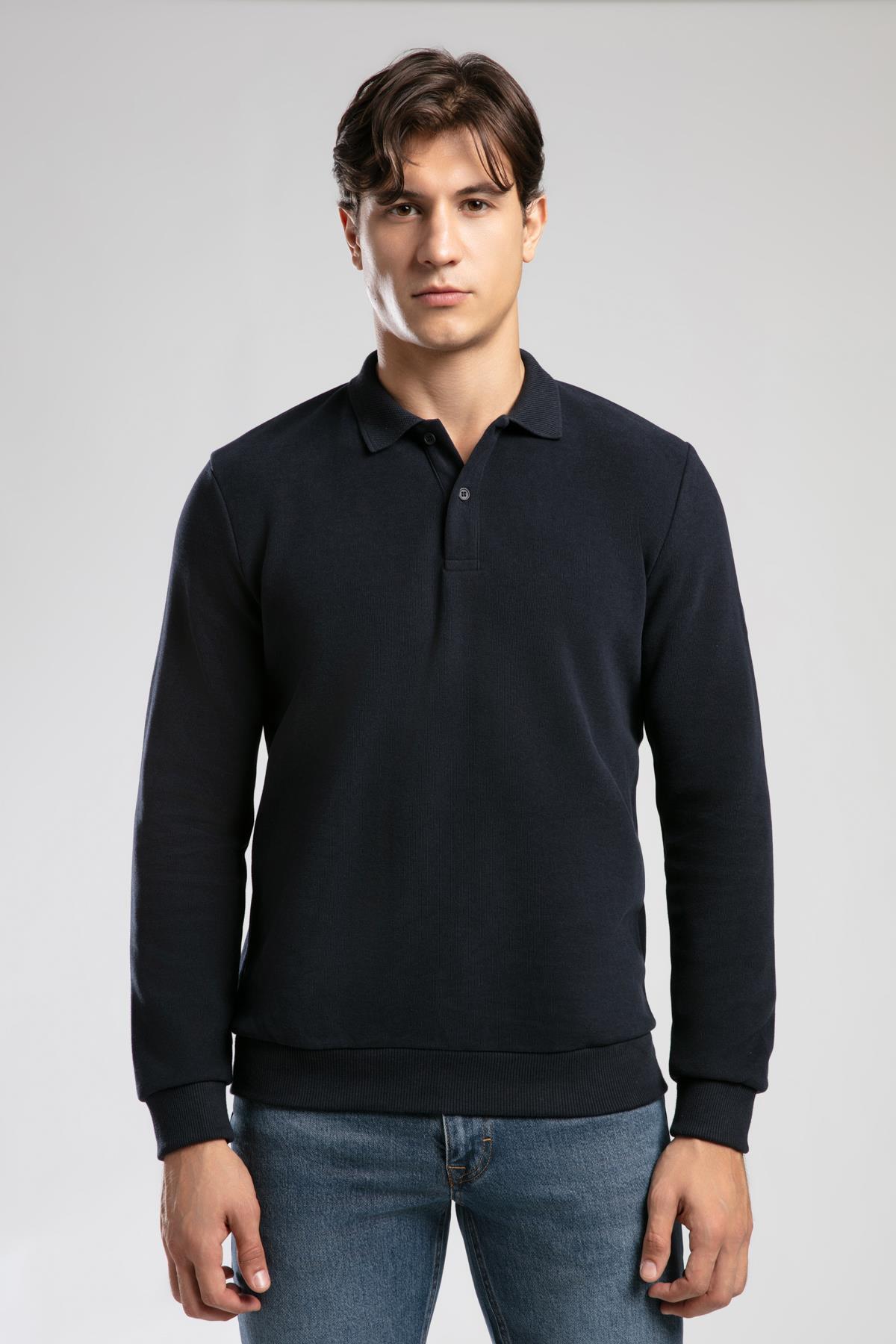 سویشرت مردانه راسته آستین بلند | لی کوپر Lee Cooper 261 LCM 241067 - تصویر 2