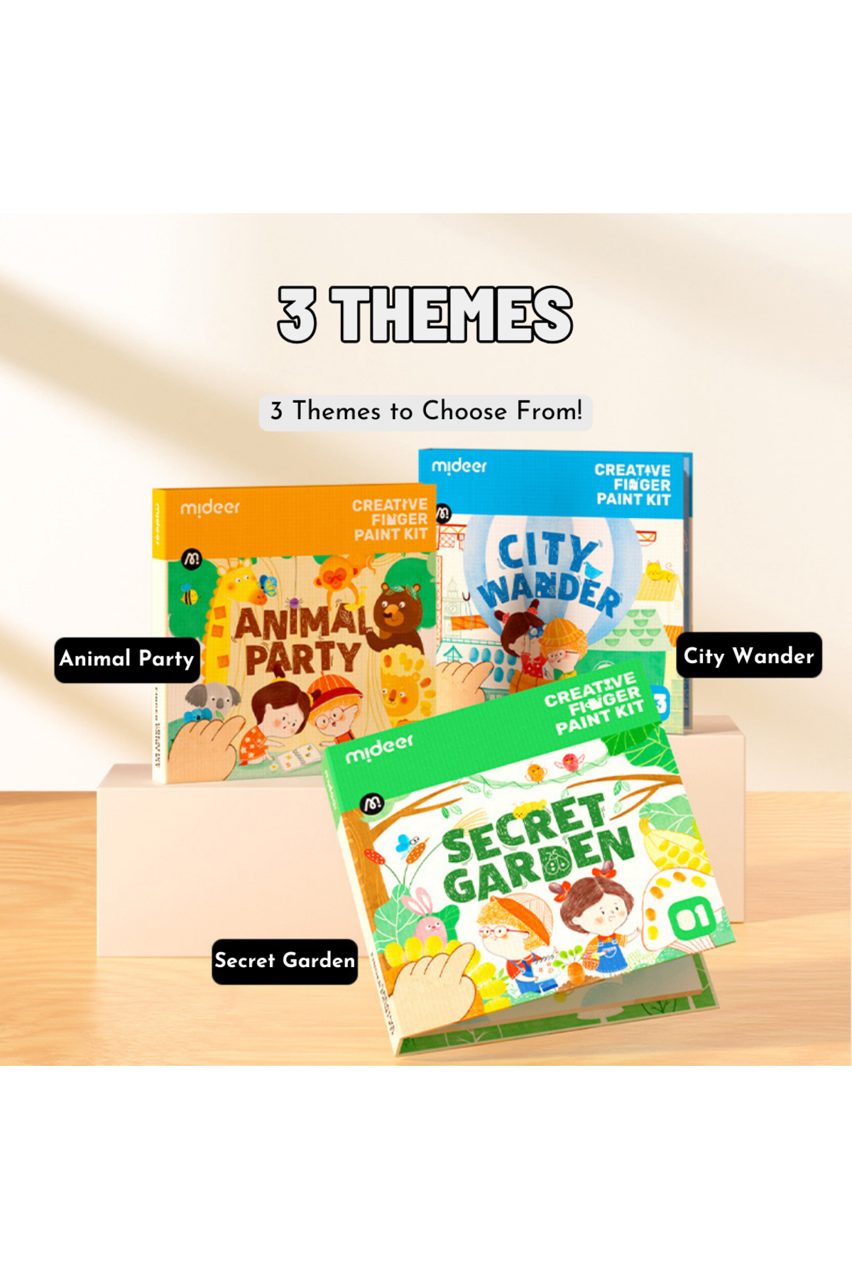 کیت نقاشی با انگشت – گشتوگذار در شهر