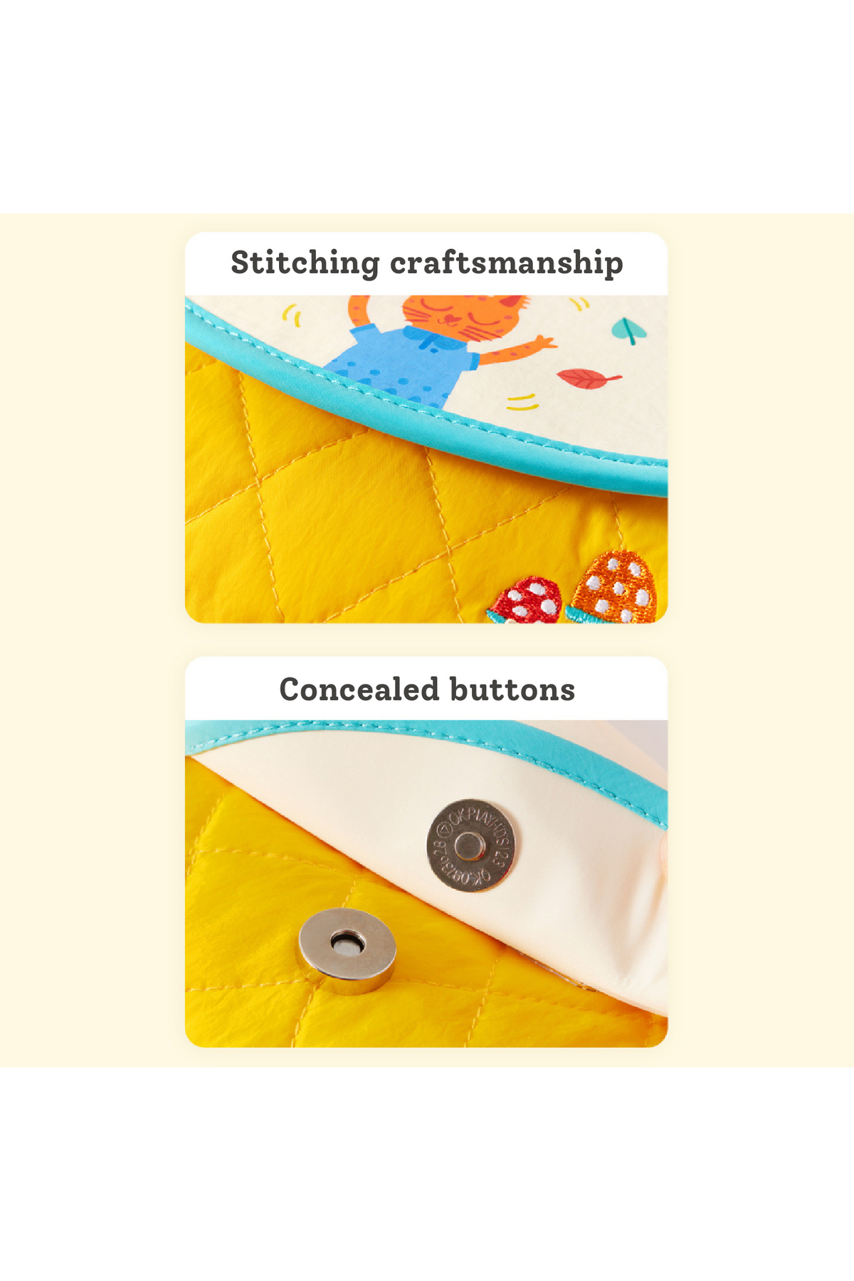 کوله‌پشتی بنددار کودک – شیر جنگلی