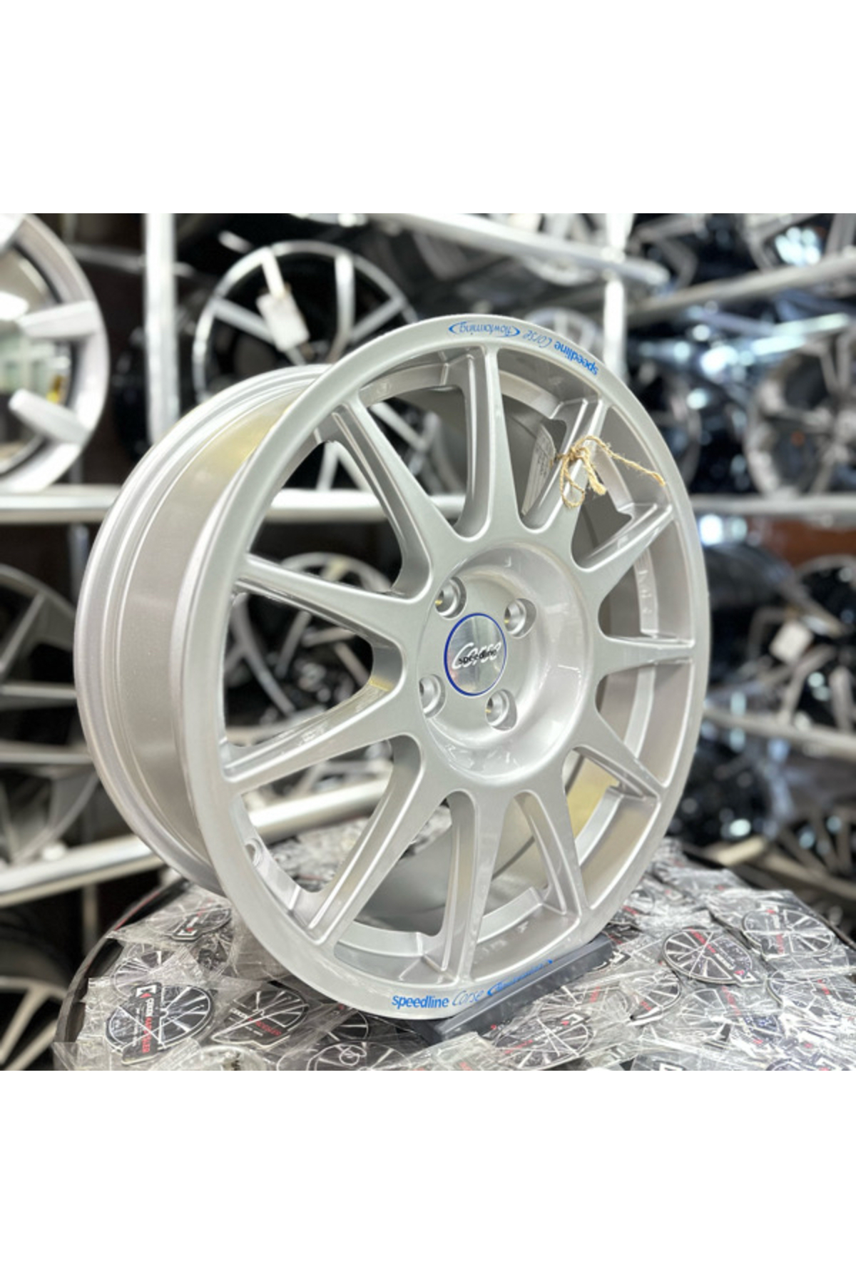 Kormetal 17'' 4x100 SPEEDLİNE CORSE TURİNİ 2120 SİLVER RENK JANT