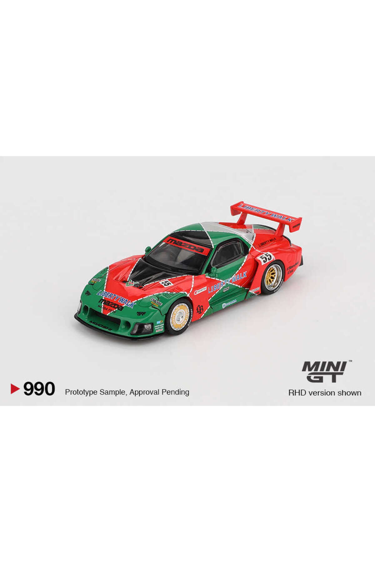 mini gt 1:64 Mazda RX-7 LB-Super Silhouette 787B Diecast Model Araba fotoğrafı 4 (önizleme)