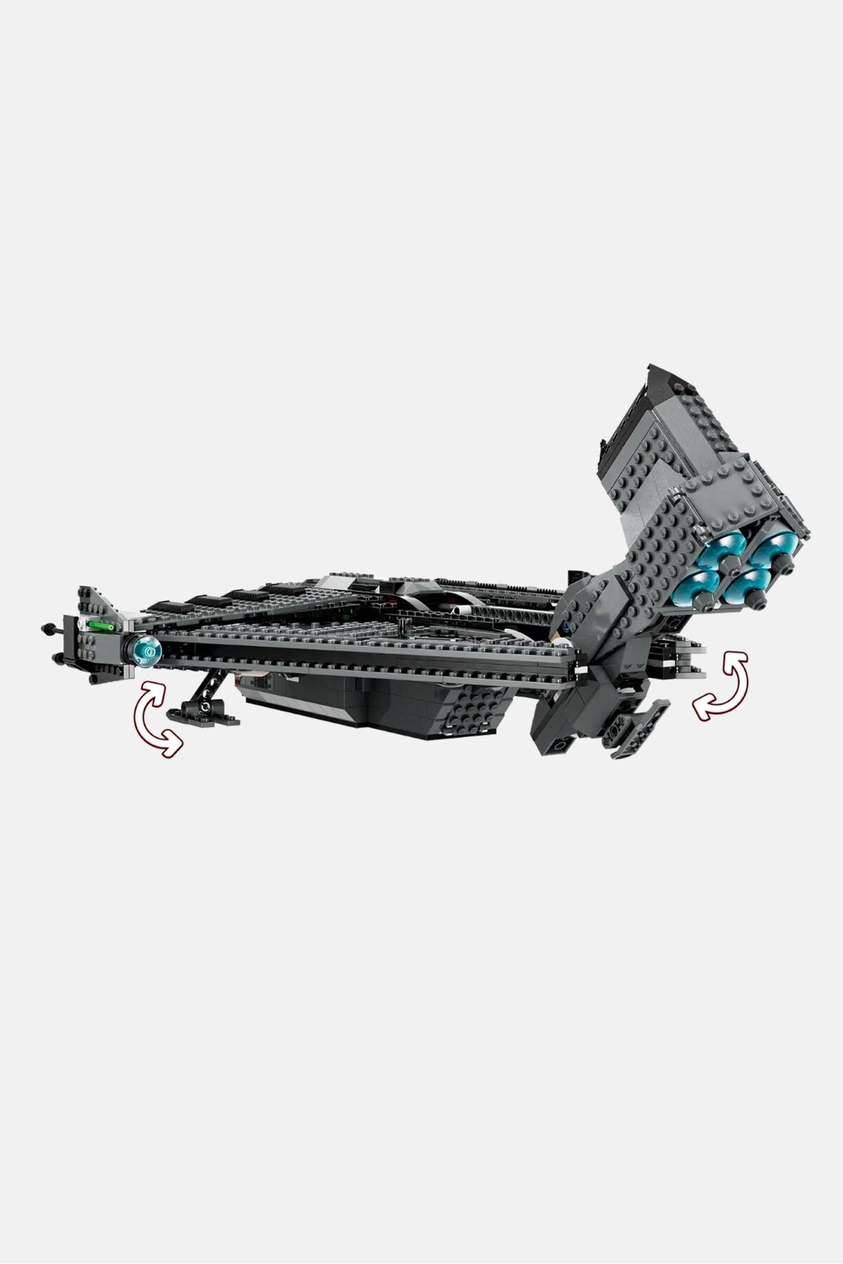 جنگ ستارگان: تبرئه گر ۷۵۳۲۳ کیت ساختنی، ۱٬۰۲۲ قطعه