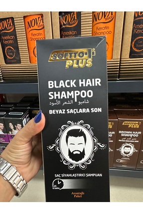 SOFT Saç siyahlaştırıcı şampuan 350 mlm