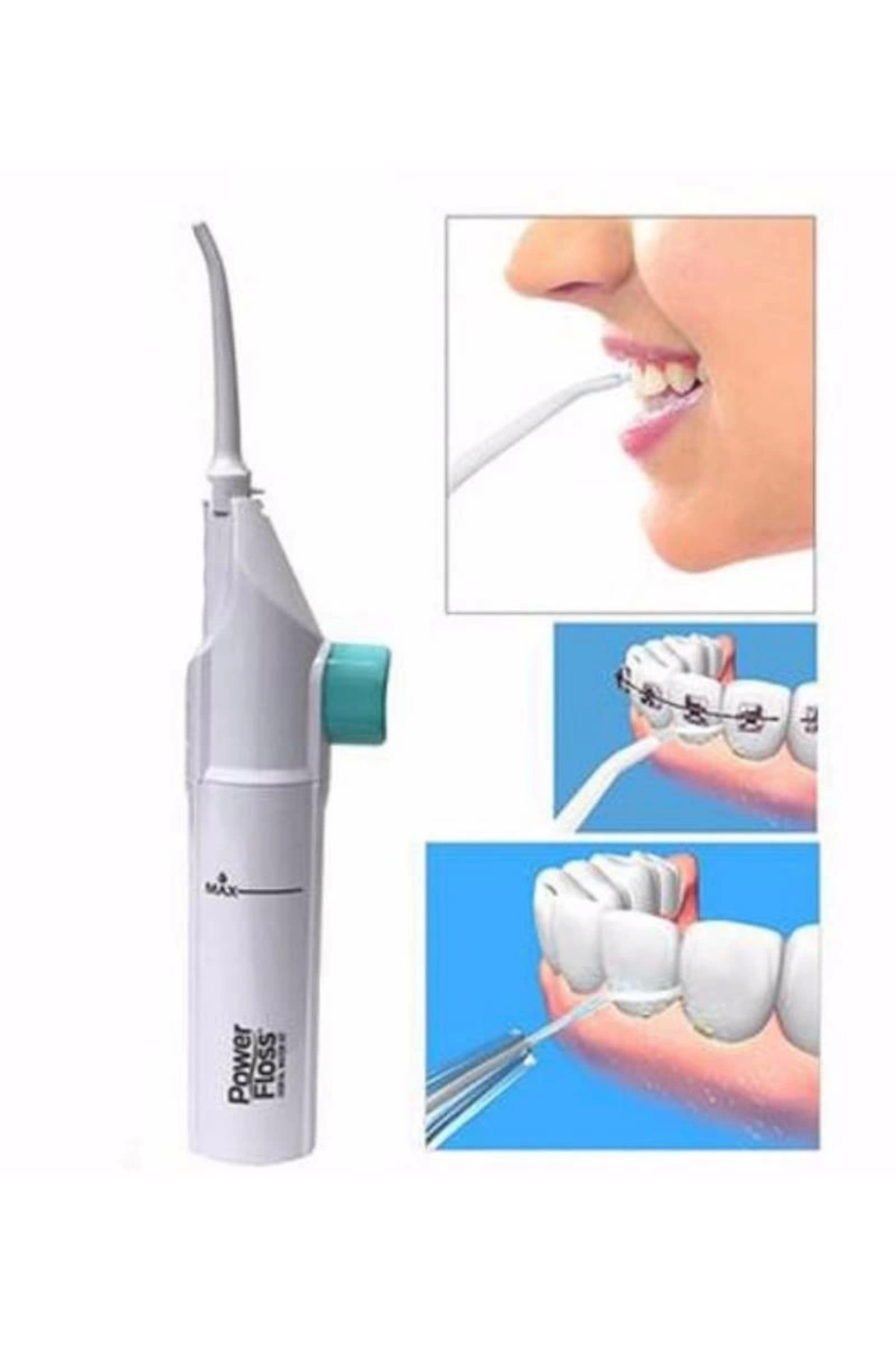 Epilons Portatif Tasarım Power Floss Mekanik Diş Ve Ağız Temizleme Aleti ( Lisinya ) fotoğrafı 2 (önizleme)