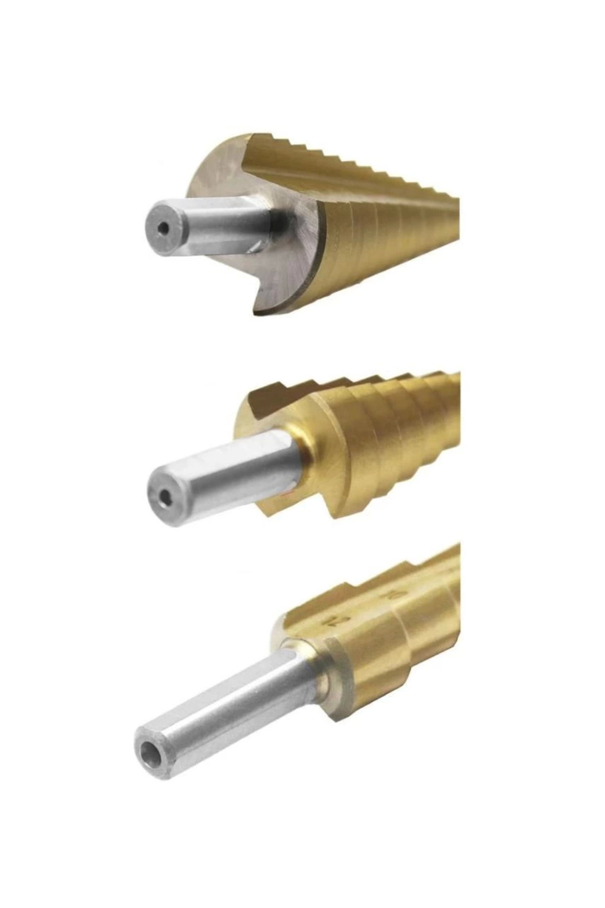 Stepped Drill Bit Sheet Metal Drilling Set Stainless Bit Hrd113