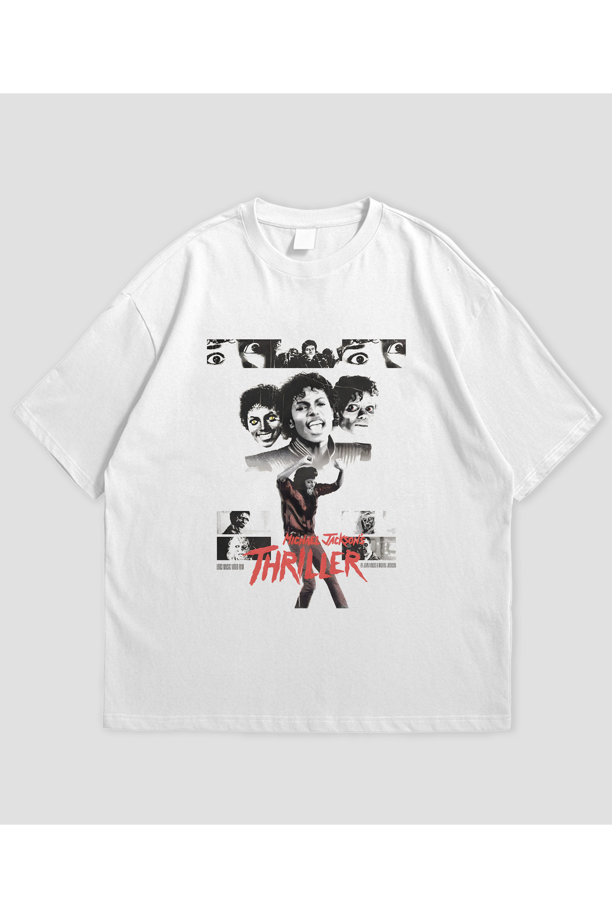 SVART WEAR Michael Jackson - Thriller Unisex Oversize T-shirt
