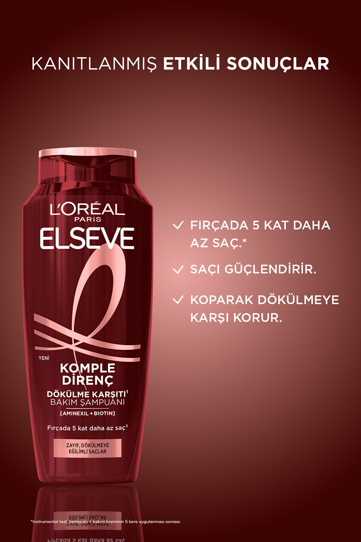 3'lü L'Oréal Paris Elseve Komple Direnç Dökülme Karşıtı Bakım Şampuanı 400 ml — PKTELSVKMPDRNCDKSHPUC — تصویر 5 از 8