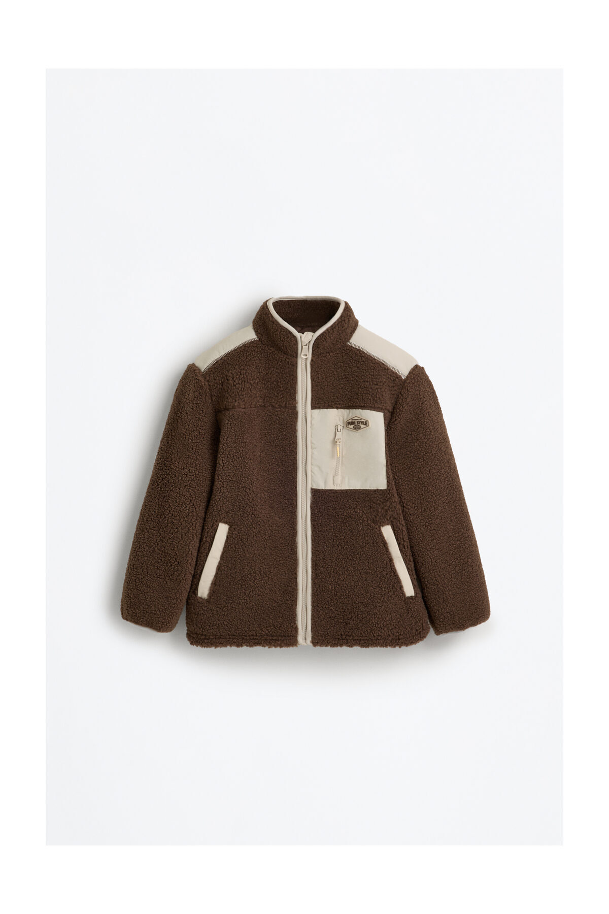 LEFTIES Dzieci Kurtka z owczej skóry dla chłopców