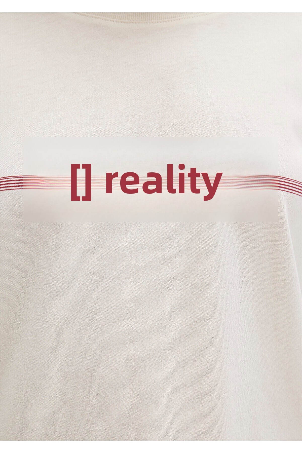 Mavi-Realite Printed Ecru T-Shirt Regular Fit / Regular Cut 1613348-70072 6