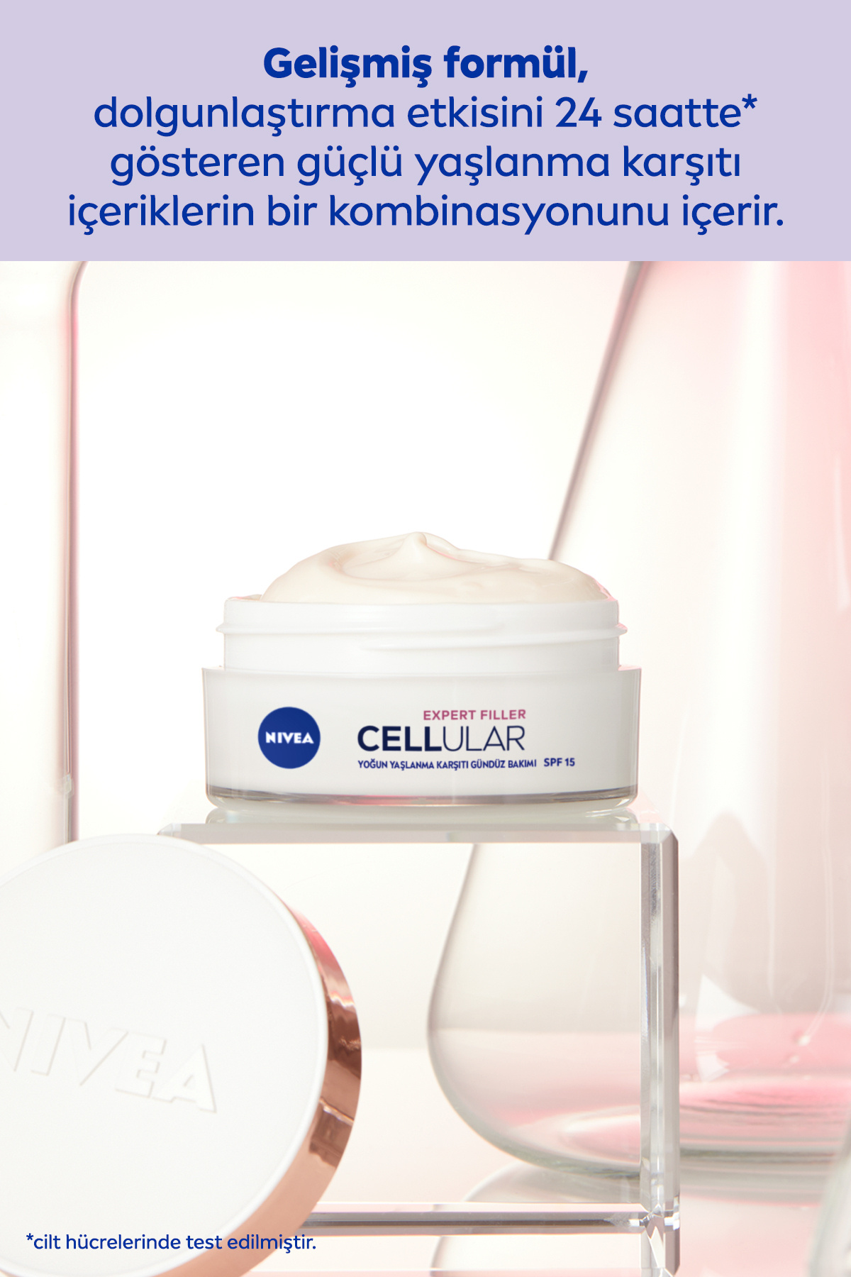 Cellular Epigenetics Rejuvenating Yaşlanma Karşıtı Serum 30ml ve Cellular Expert Filler Gündüz Kremi — SET.NVE.1199 — تصویر 9 از 9