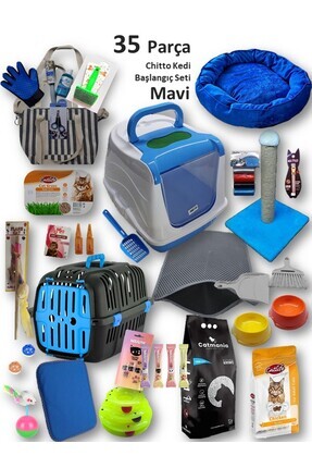 KRT Chitto 35 Parça Kedi Başlangıç Seti
