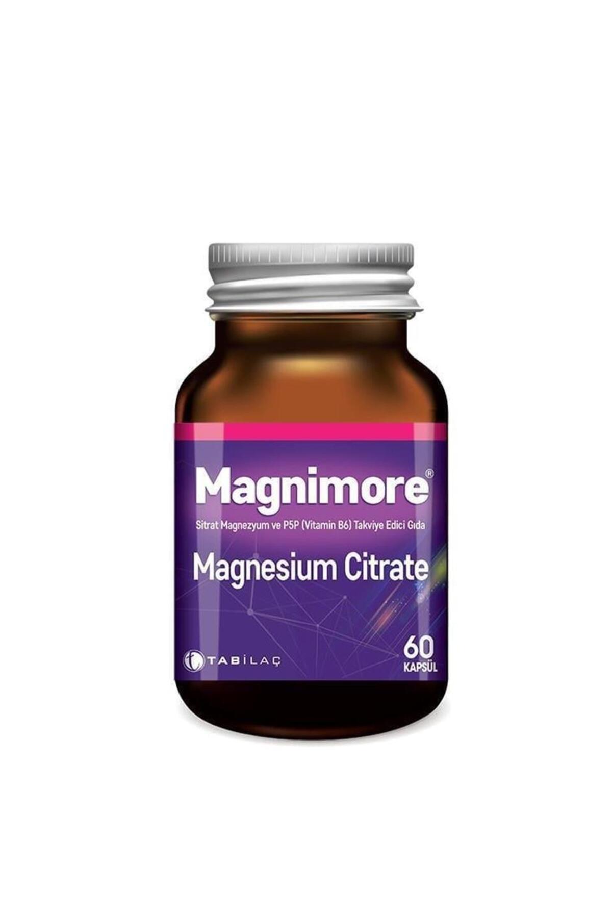 Magnimore Magnezyum Sitrat 60 Kapsül