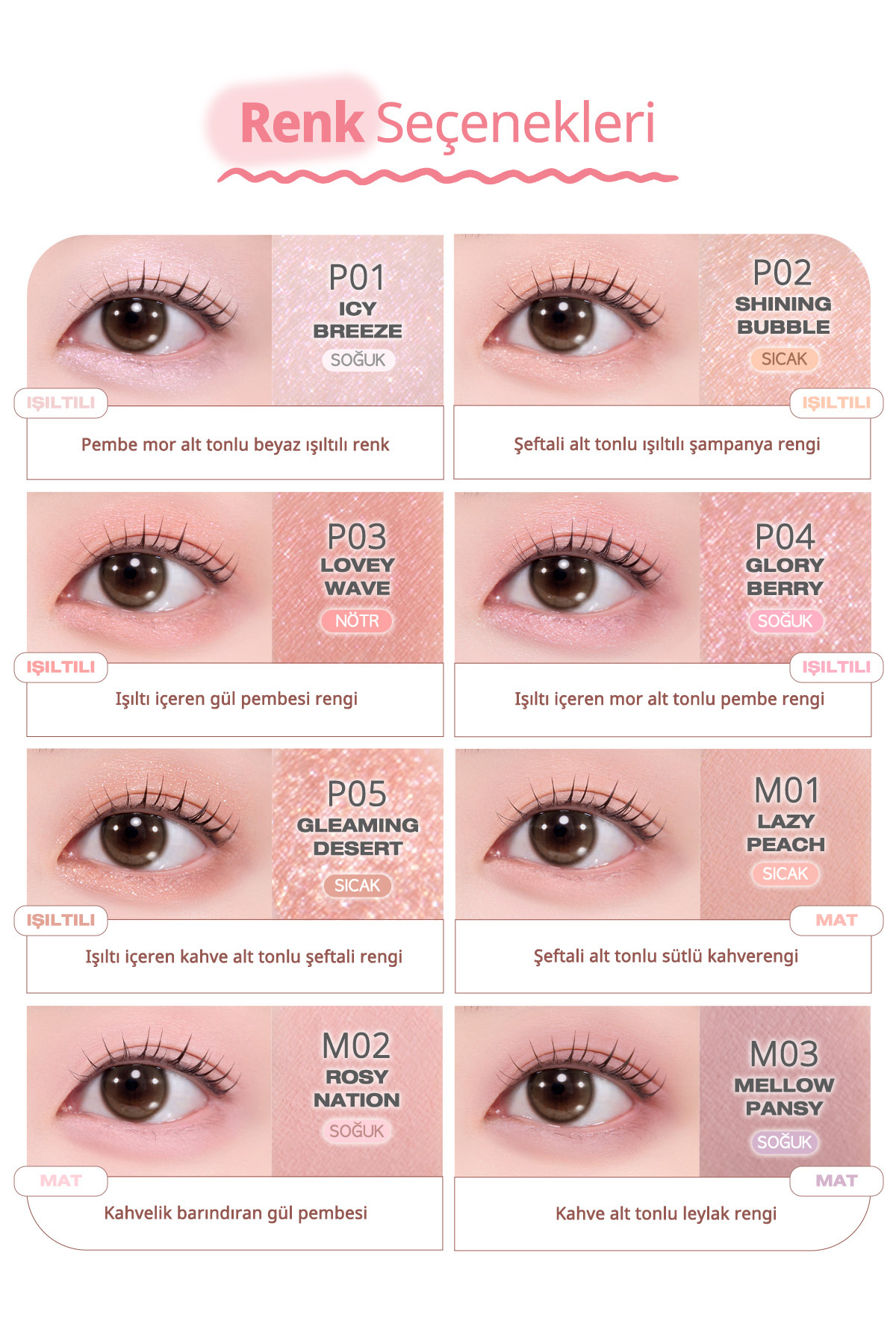 PERIPERA-Easily Applied Pen Shadow Mood in Shade Eye Stick Without Clumping (P03 Lovey Wave) 5
