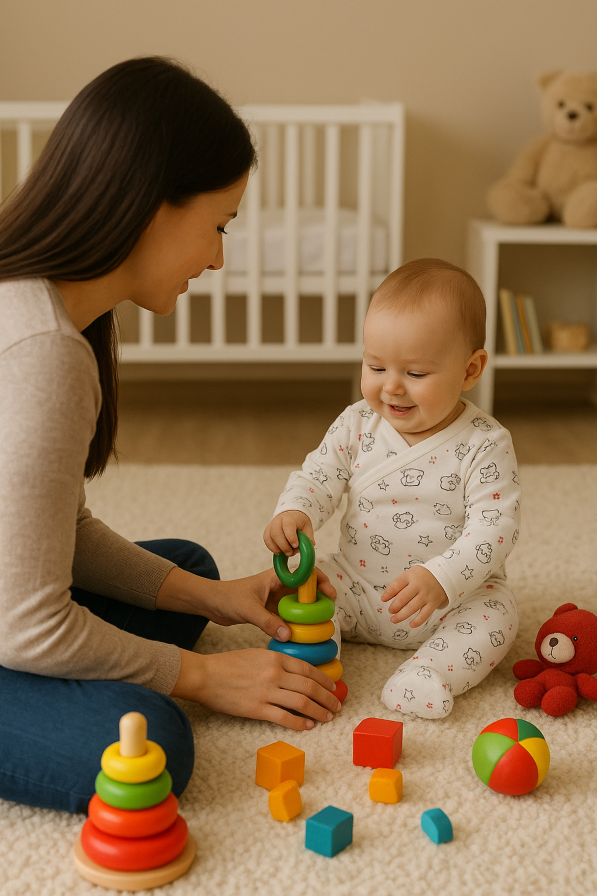 anne dokunuşu gibi KUZUM BEBE Beyaz Kruvaze Yıldızlı Ayıcıklı Çıtçıtlı 2’li Organik Pamuk Kız Erkek Bebek Hastane Çıkışı fotoğrafı 5 (önizleme)