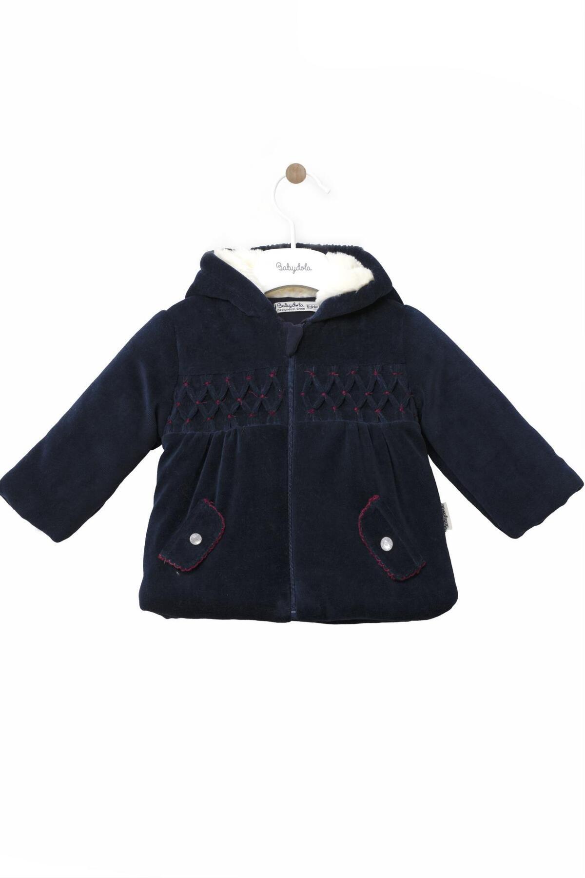 Babyhola Bebek Çocuk Kadife Kaban 12569 fotoğrafı 7 (önizleme)