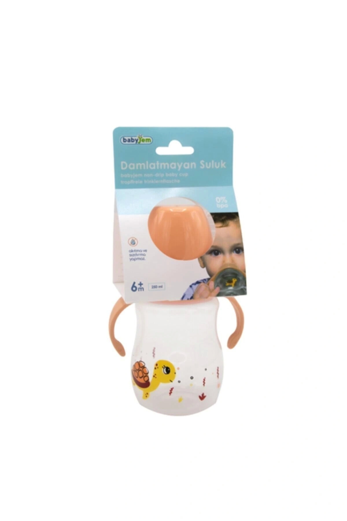 Babyjem Damlatmayan Suluk 250 ml Turuncu fotoğrafı 6 (önizleme)