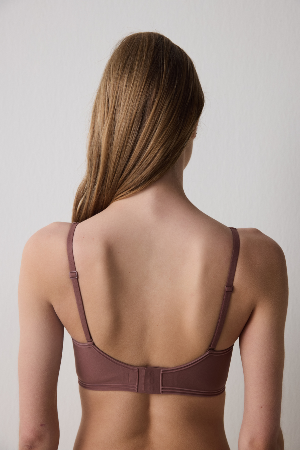 Penti-Printed Invisible Brown Bra 5