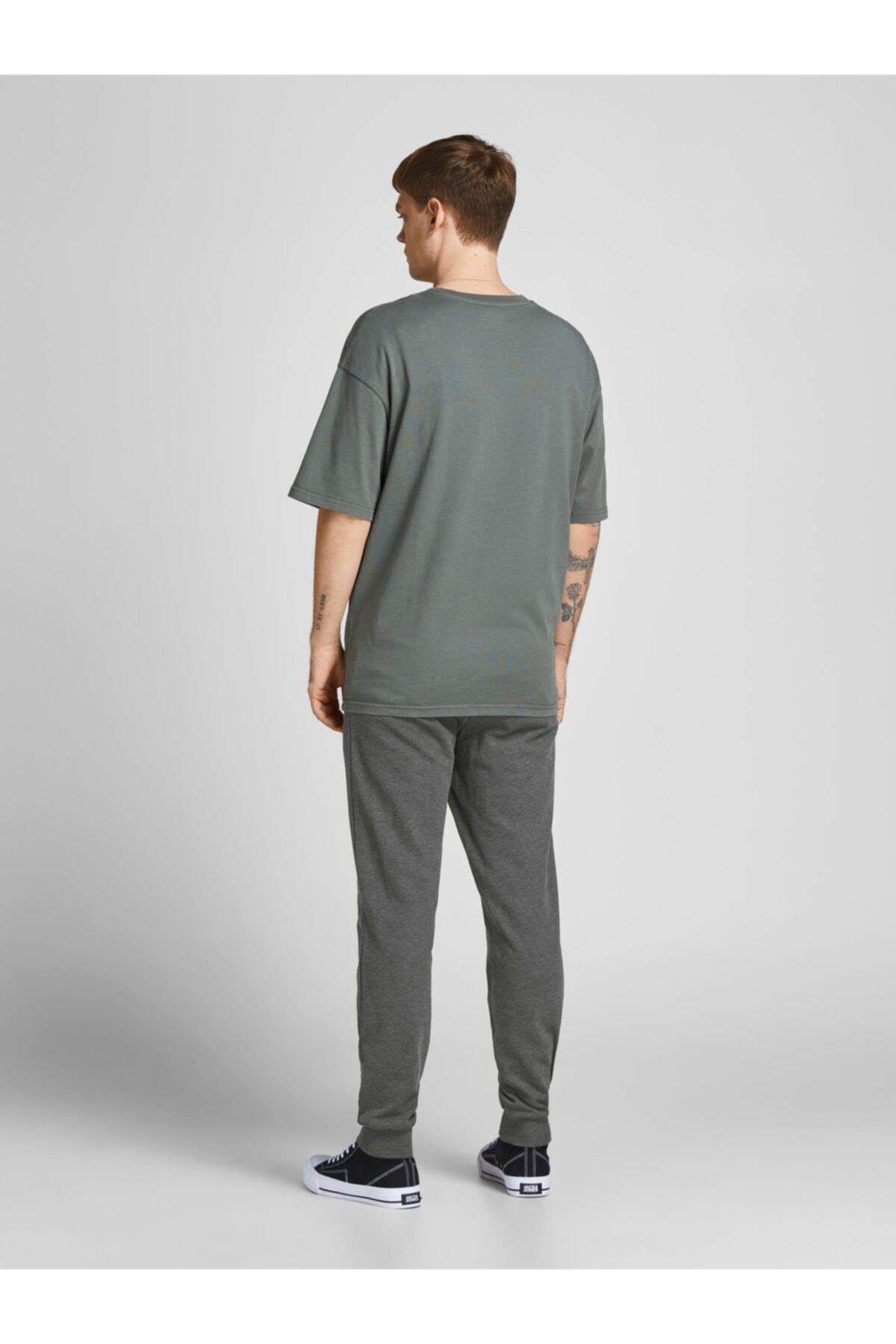 شلوار گرمکن ورزشی مردانه راسته فاق نرمال | جک اند جونز Jack & Jones 12165322 - تصویر 4