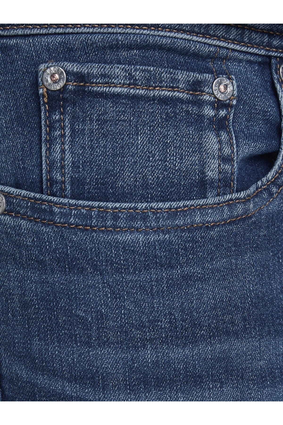 شلوار جین مردانه راسته فاق کوتاه | جک اند جونز Jack & Jones 12152347 - تصویر 4