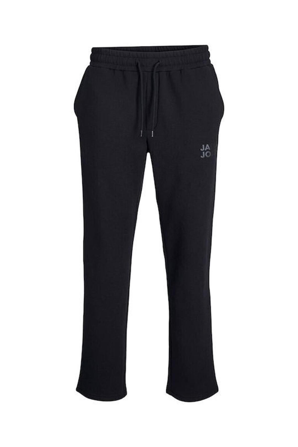 شلوار ورزشی بدون دکمه JPSTGORDON JJNEWSOTF مشکی جک اند جونز شلوار گرمکن ورزشی Jack & Jones