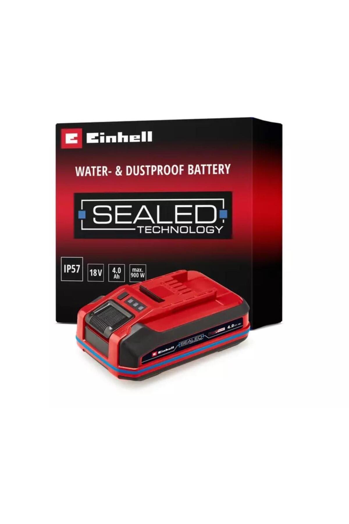 Einhell Orijinal 18 V 4.0 Ah SEALED Power X-Change Plus Akü (IP57