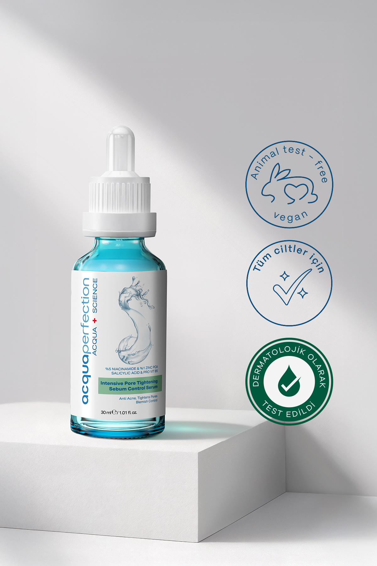 Gözenek Sıkılaştırıcı ve Sebum Dengeleyici Serum, Intensive Pore Tightening 30 ml — ACP0003 — تصویر 2 از 8
