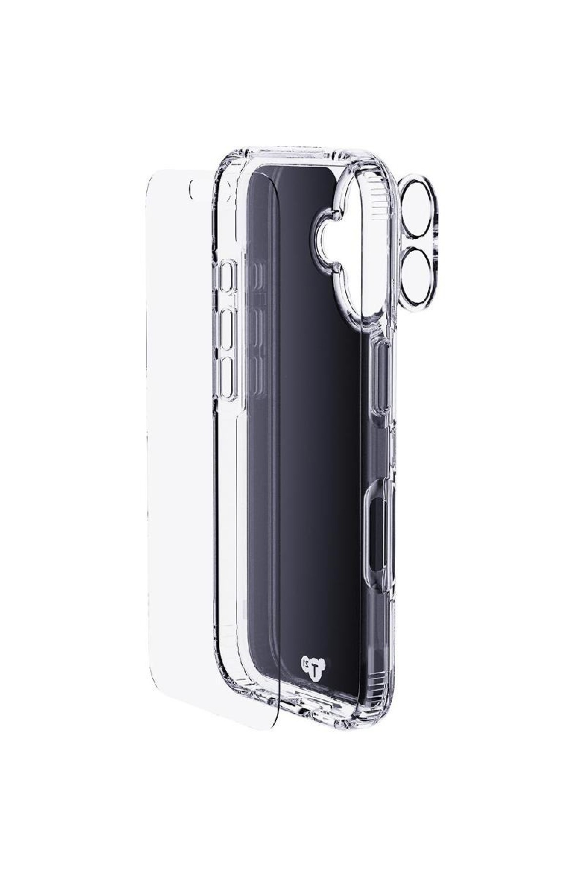 Tech 21-3-in-1 MagSafe Bundle Evo Clear MagSafe Case + Impact Glass Screen Protector for iPhone 16 Plus 2