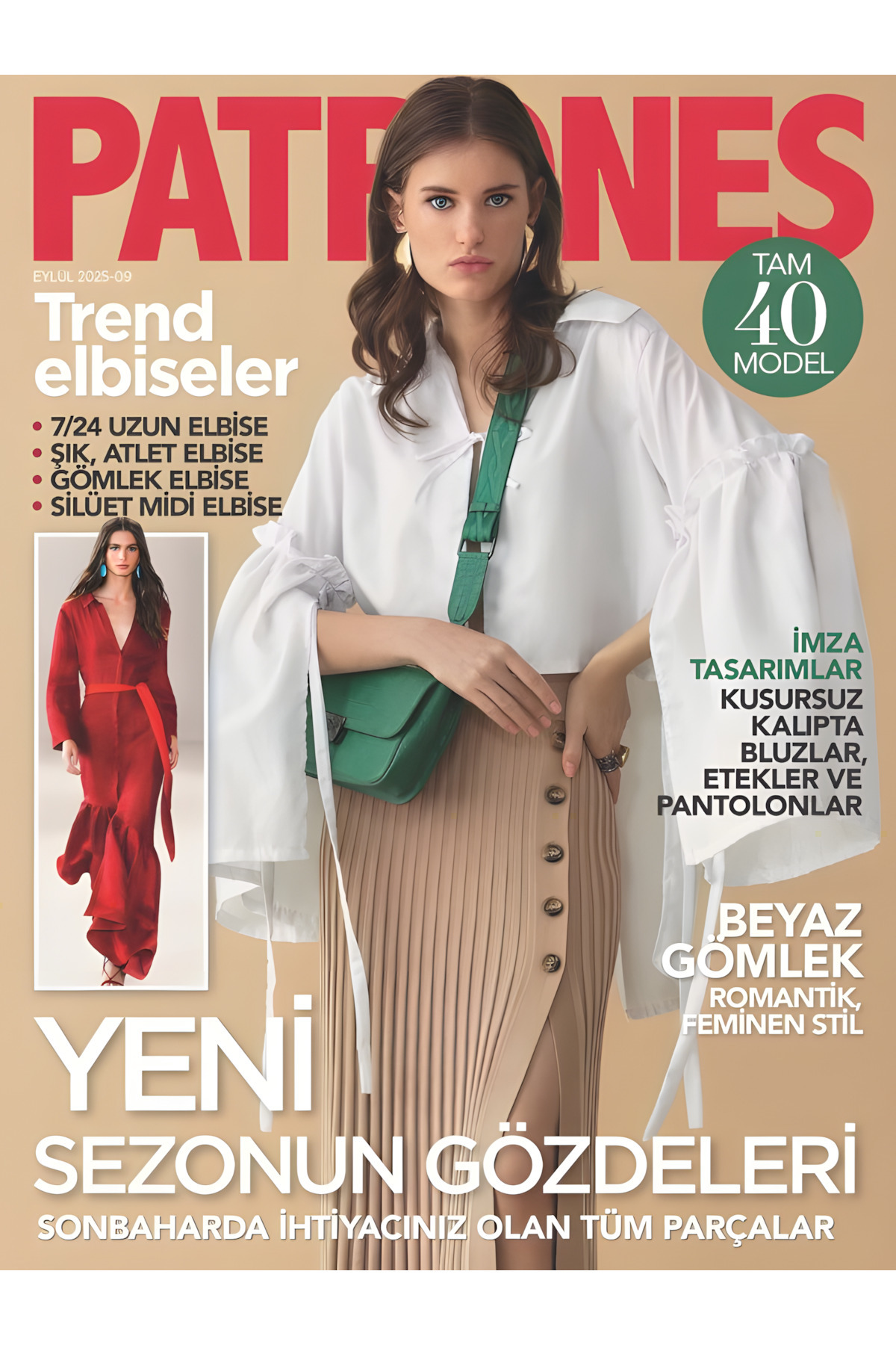 Turkuvaz Dergi Patrones Dikiş Dergisi 2025/9 Eylül - Fiyatı, Yorumları