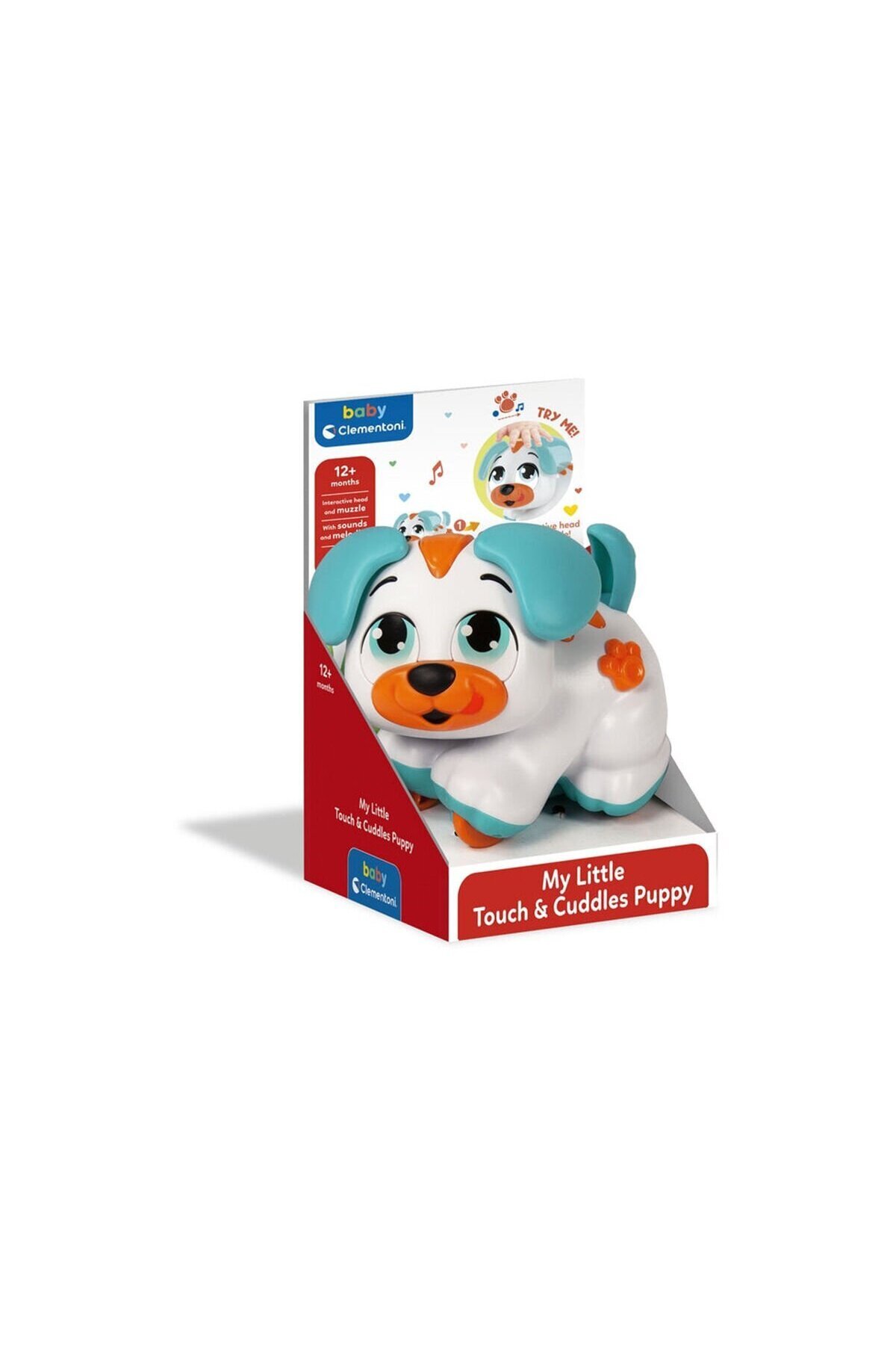 FABBA TOYS 17463 Baby Clementon.i Sevimli İnteraktif Köpekçik Eğitici Konuşan Oyuncak +6 Ay fotoğrafı 4 (önizleme)