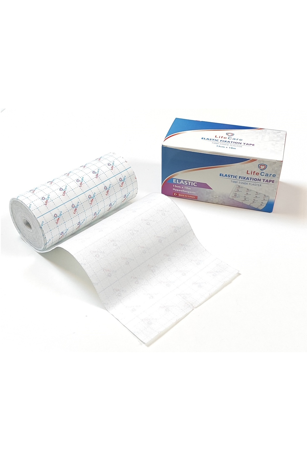 Life Care Esnek Flaster 15 Cm X 10 M Elastik Fix Bandı