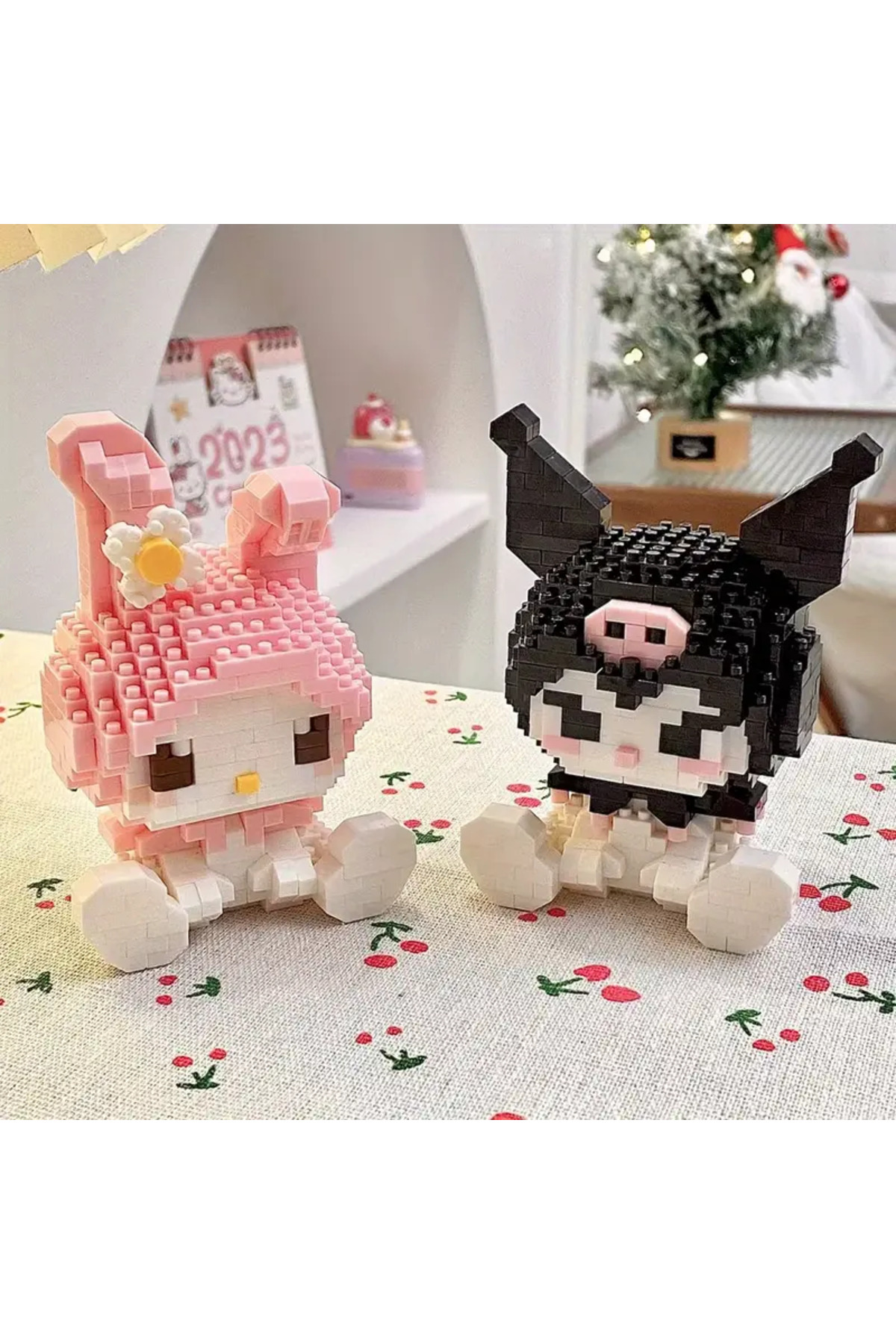 MAVIGOK Kuromi Karakter Yapı Taşları Seti Eğitici Bulmaca Oyuncak Doğum Günü, Noel için Yaratıcı Hediye fotoğrafı 6 (önizleme)