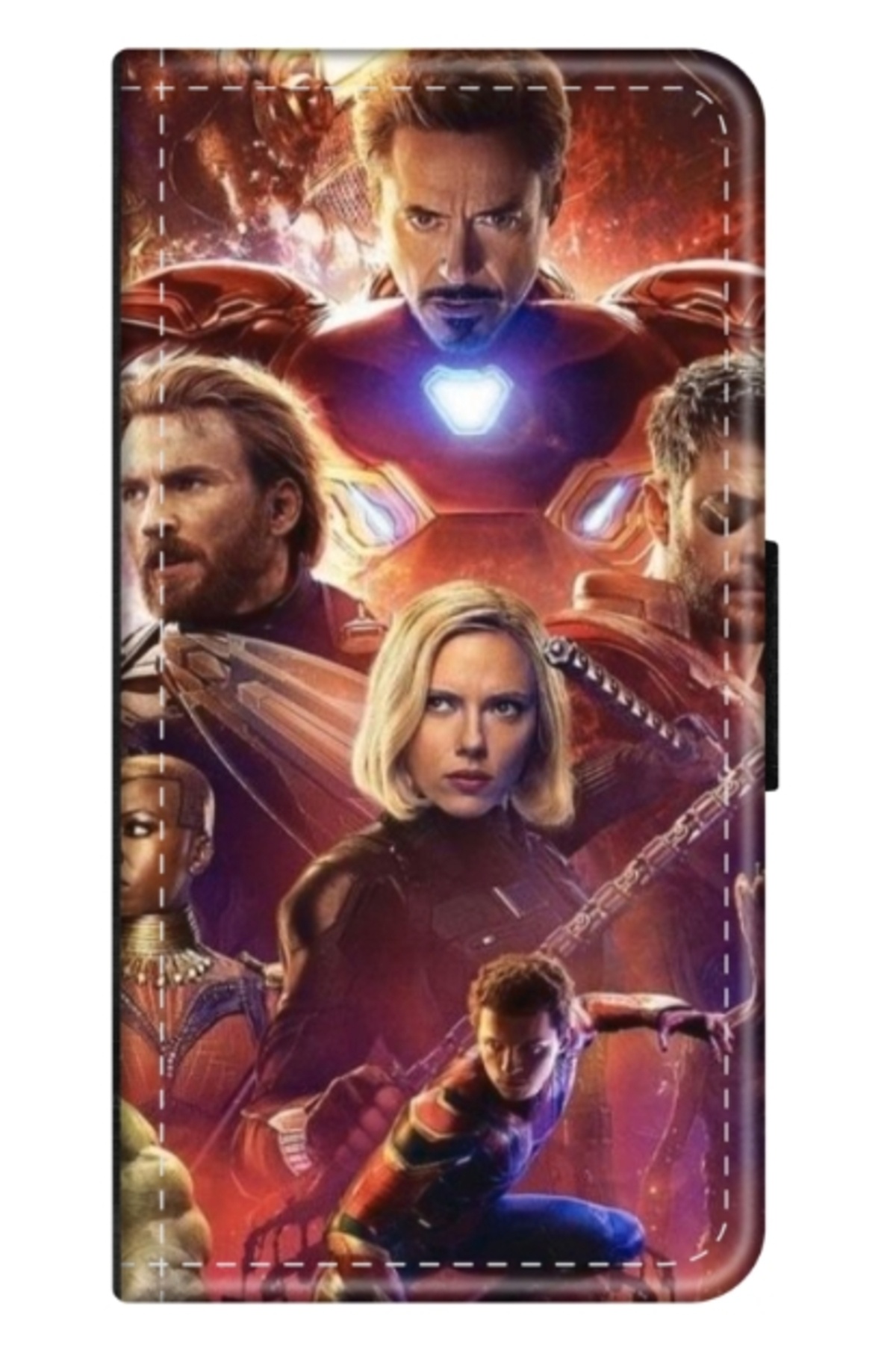 Atlas-Personalized HQ Xiaomi Redmi Note 10 Pro book case, Avengers Infinity War, multicolor, S1D1M0010 1