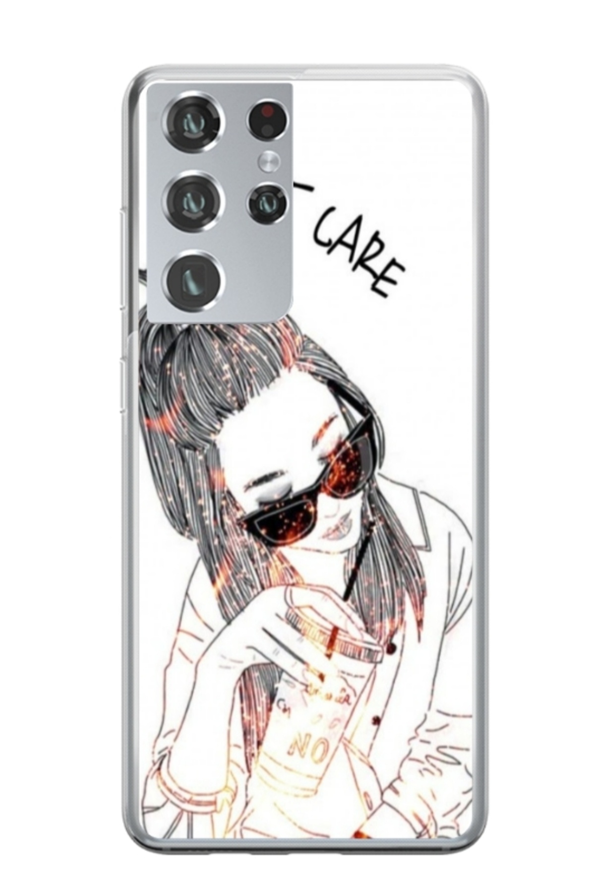 Atlas-Personalized Samsung Galaxy S22 Ultra case, I don't care, , S1D1M0320 1
