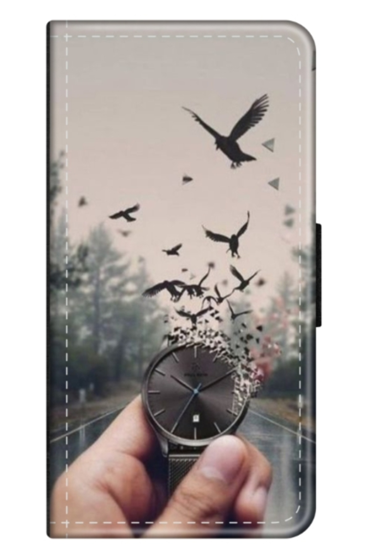Atlas-Personalized book case Xiaomi Redmi Note 12S, Time Flies 2, , S1D1M0365 1