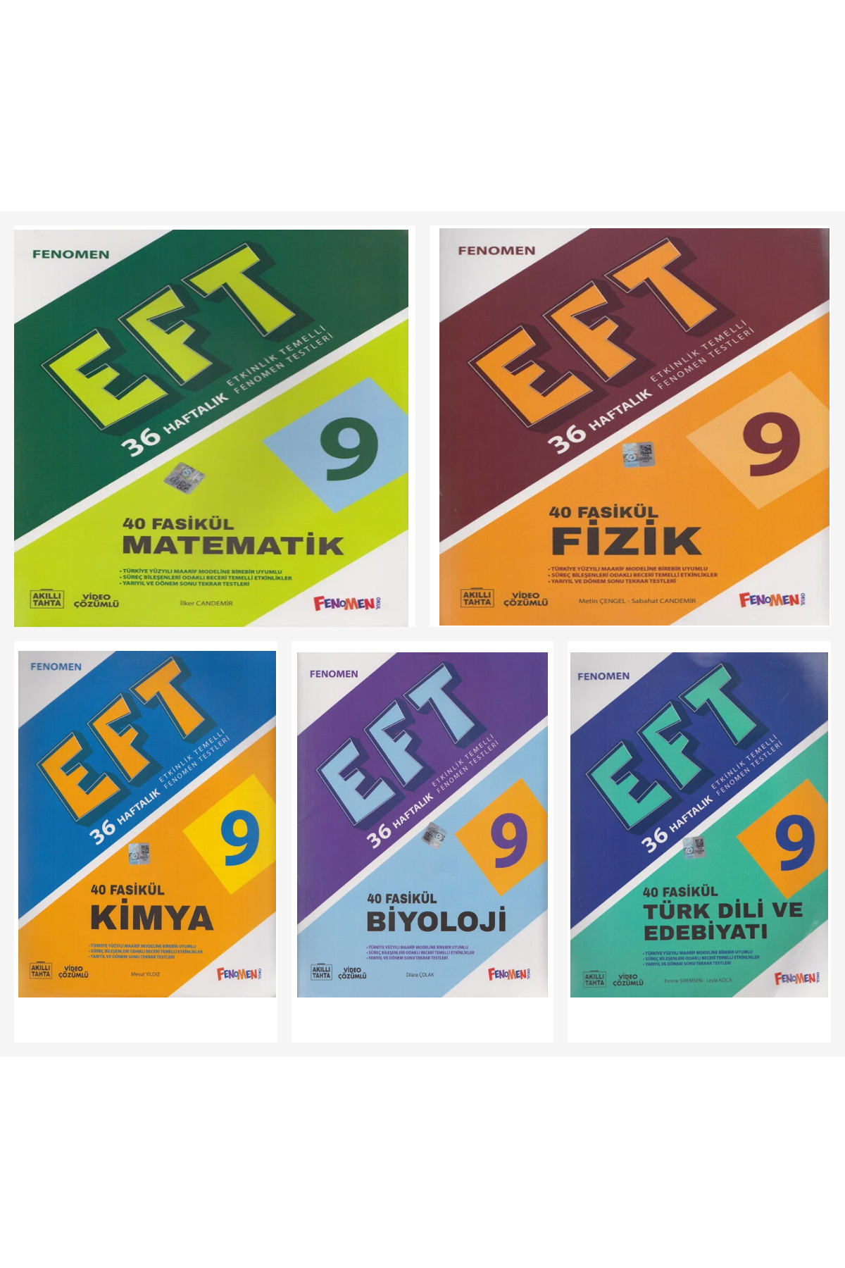 Fenomen Yayıncılık Fenomen 9. Sınıf EFT Set ( Matematik & Fizik