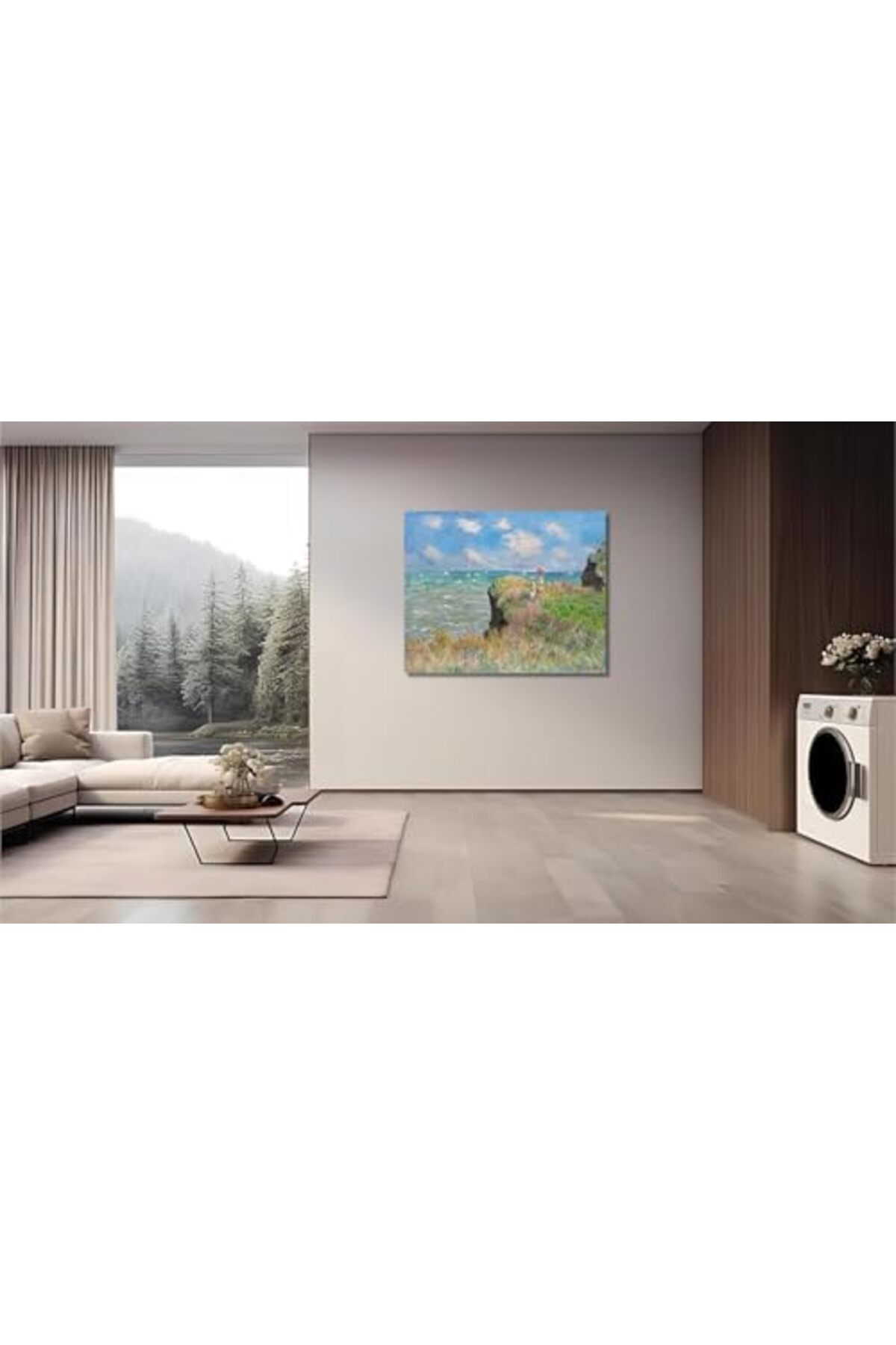 Today Idea-Two-Dimensional Art Panel Inspired by Monet by Today Idea 4